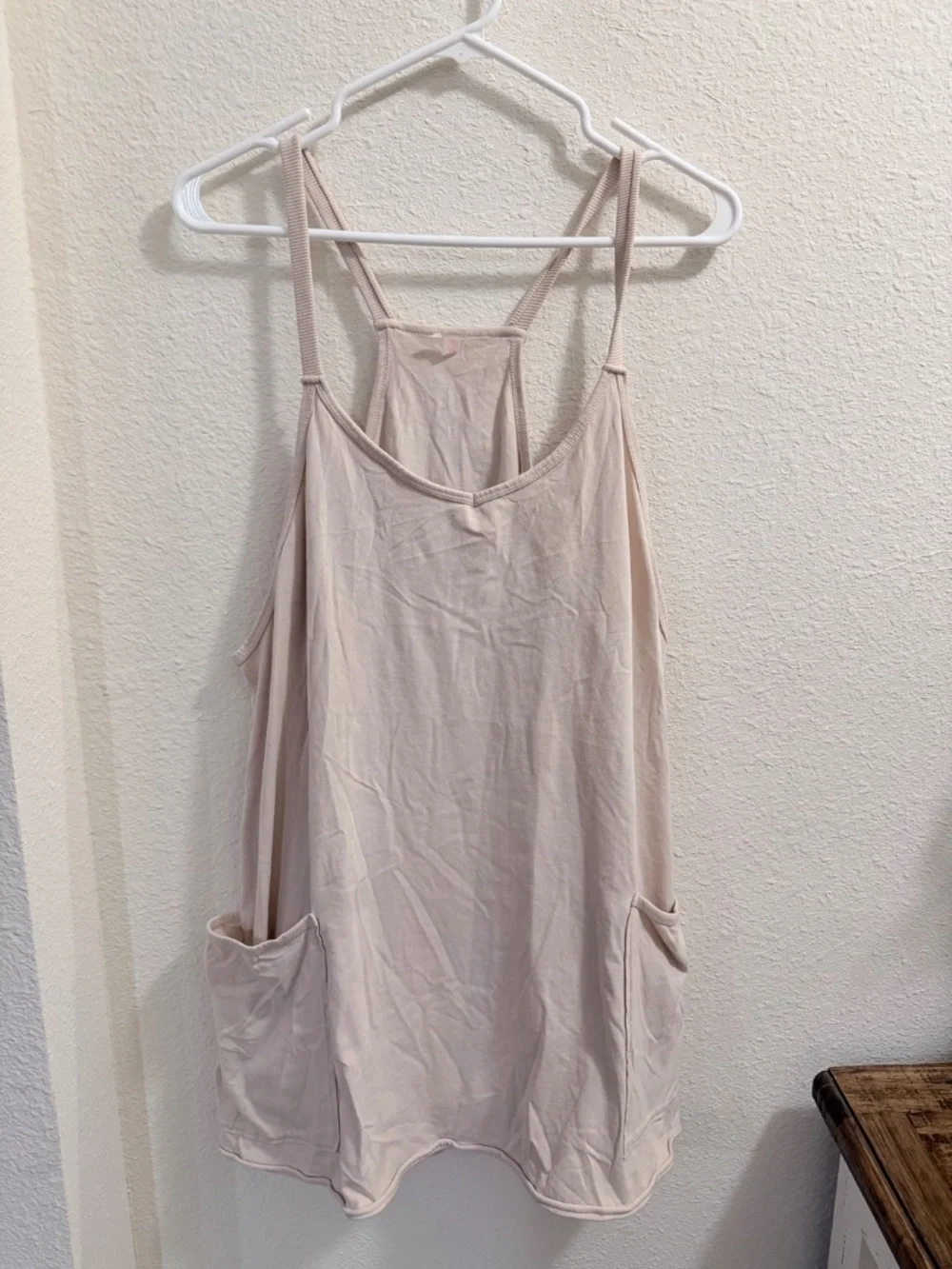 Free People Hot Shot Romper Kelp Size Medium Pockets Casual